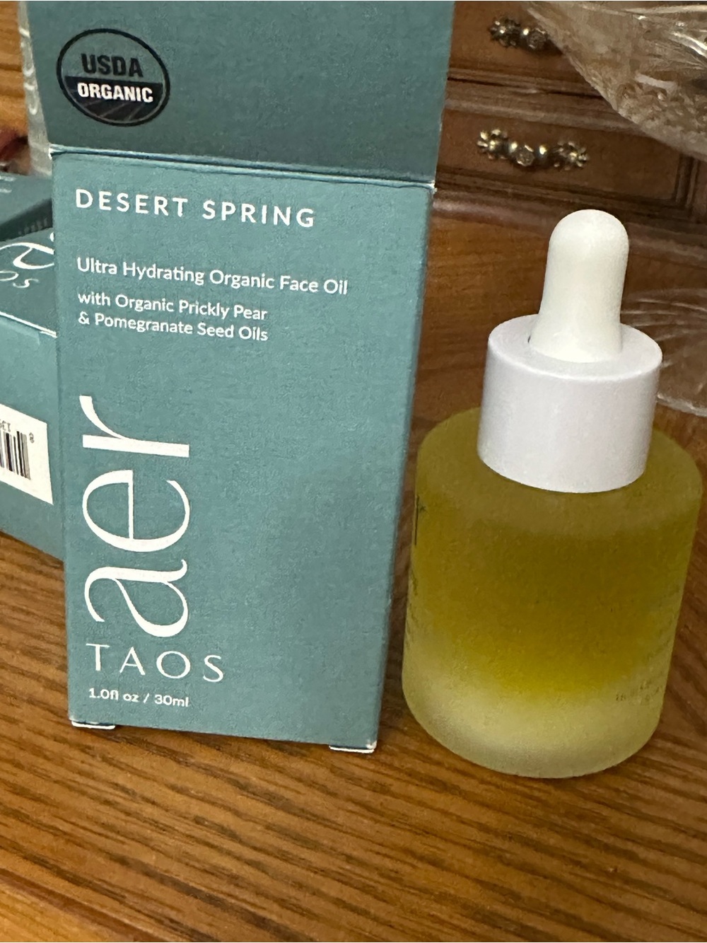 AER Taos Desert Spring Ultra Hydrating Face Oil - Yellow